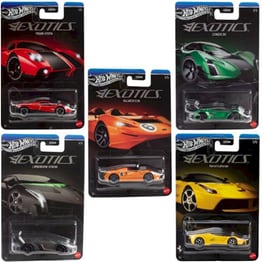 Αυτοκινητάκια Hot Wheels Silver Series Car Exotics - Τυχαία Επιλογή