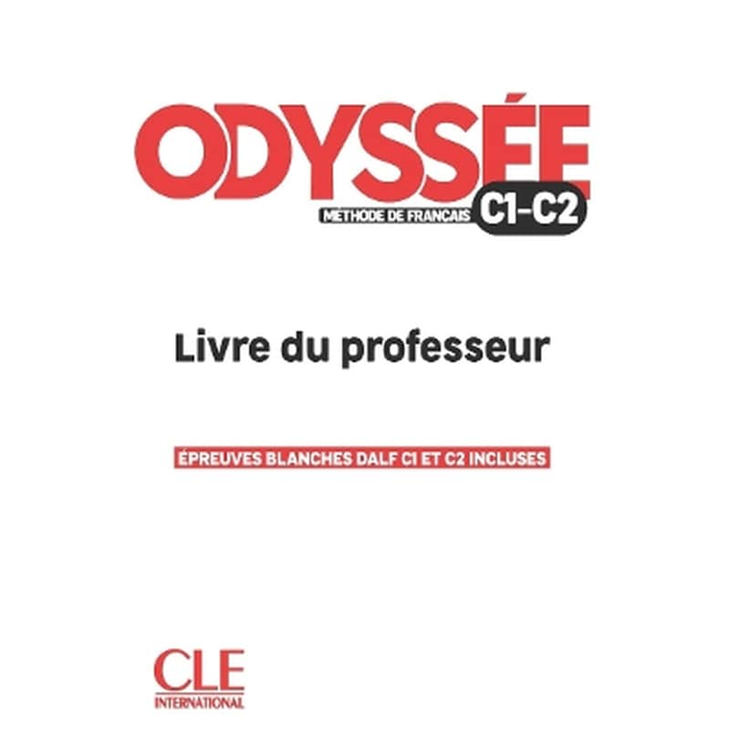 Odyssée: Livre du professor C1/C2