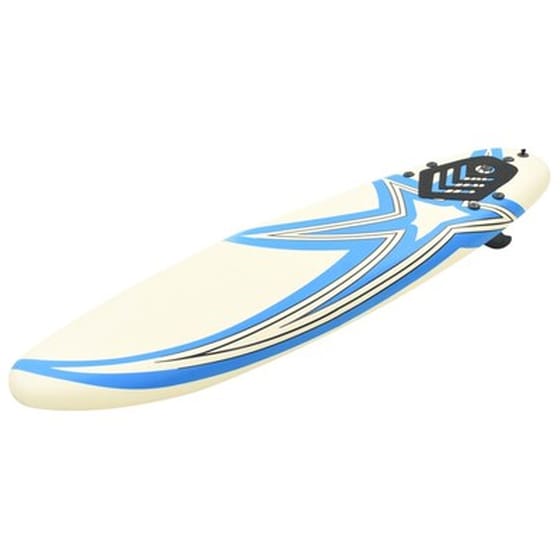 Σανίδα Surf VidaXL Αστέρι 170 cm - Μπεζ/Μπλε image 2