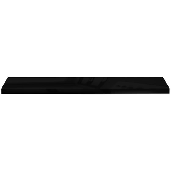 Ράφια Τοίχου VidaXL από Κυψελωτό MDF 120x23.5 cm 4 Τμχ - Μαύρο image 3