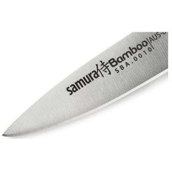 Μαχαίρι Samura Bamboo  Ξεφλουδίσματος από Ανοξείδωτο Ατσάλι 8 cm - Ασημί image 1