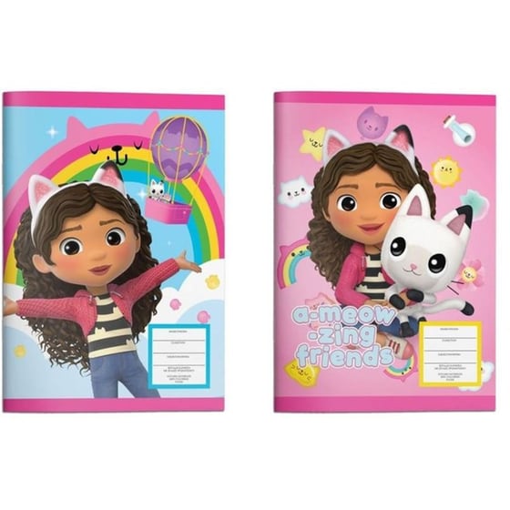 Τετράδιο Καρφίτσα Διακάκης Gabby's Dollhouse 17x25cm 40 Φύλλων image 2