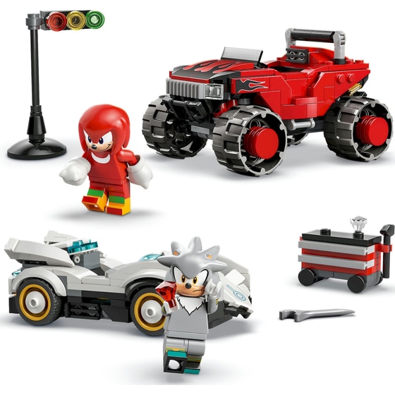 LEGO® Sonic the Hedgehog™ Αυτοκίνητο του Silver vs. Monster Truck του Knuckles (77118) image 2