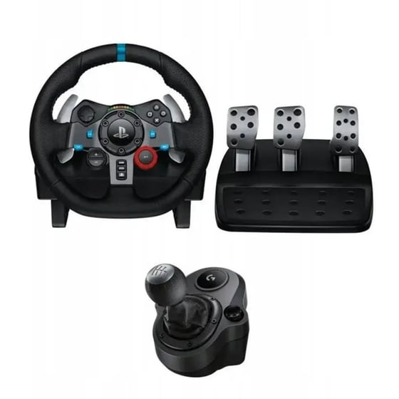 Logitech G G29 Driving Force Τιμονιέρα με Πετάλια και Ταχύτητες για PS5, PS4, PC image 0