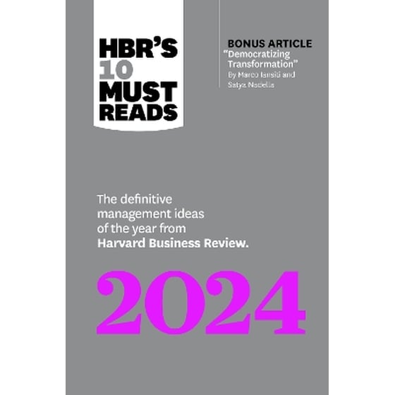 HBR's 10 Must Reads 2024 image 0