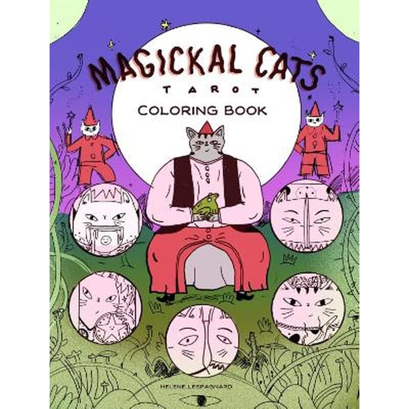 Magickal Cats Tarot Coloring Book