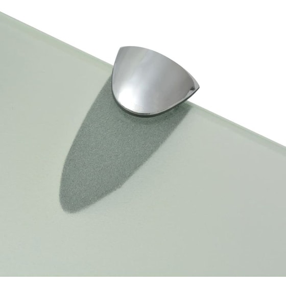 Ράφι Τοίχου VidaXL από Γυαλί 90x10 cm - Διάφανο image 3