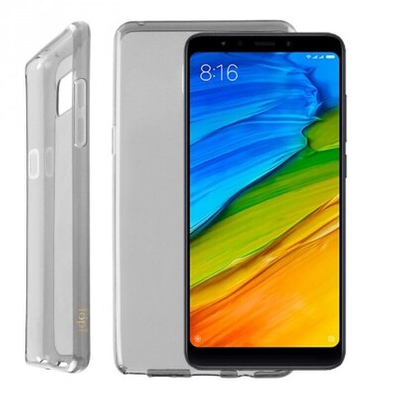 Θήκη Xiaomi Redmi 5 Plus/Redmi Note 5 - Idol 1991 Air Slimcolor - Διάφανο Γκρι IDOL 1991
