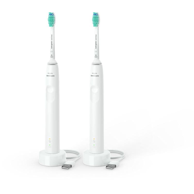 Σετ Ηλεκτρικές Οδοντόβουρτσες PHILIPS Sonicare 3100 Series - Λευκό