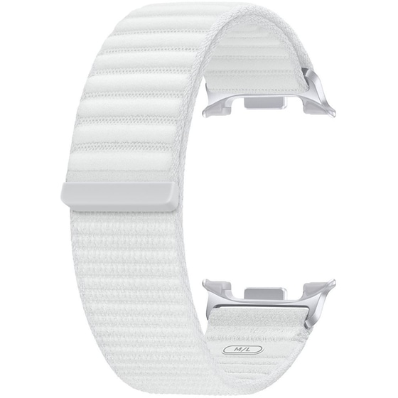 Λουράκι Samsung Fabric Band M/L για Samsung Galaxy Watch8 40mm/44mm / Galaxy Watch8 Classic 46mm - White image 0