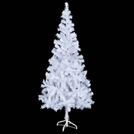 Χριστουγεννιάτικο Δέντρο VidaXL Κλασικό 1.80m - Λευκό image 2