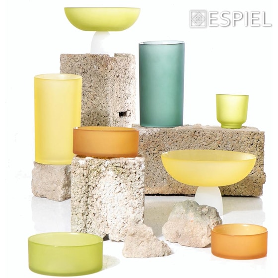 Κηροπήγιο για ρεσώ Espiel Caprice Lime Γυάλινο 9.5x9 cm - Πράσινο image 2