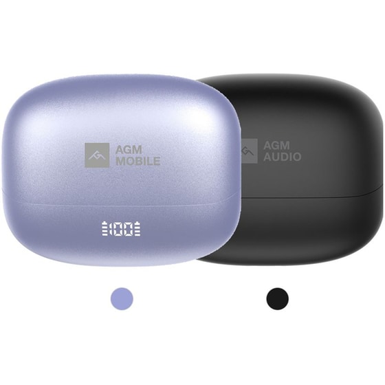 Ακουστικά Bluetooth AGM Motion Open Buds 1 - Purple image 1