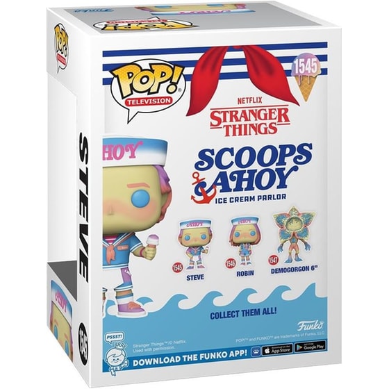 Φιγούρα Funko Pop! Stranger Things - Steve (scoops Ahoy) #1545 image 1