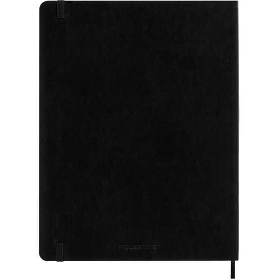 Ακαδημαϊκό Ημερολόγιο Εβδομαδιαίο Moleskine 2024-25 18Μ Xlarge Black Soft image 5
