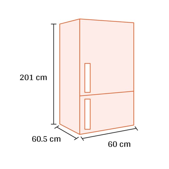 DAVOLINE CNF 326 IX Total No Frost 326 Lt Inox Ψυγειοκαταψύκτης image 1