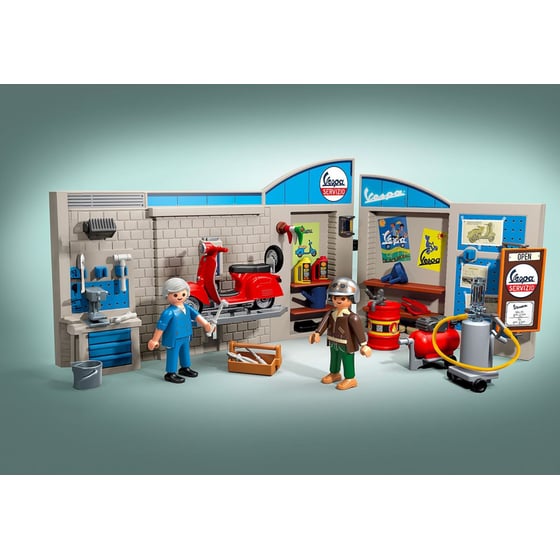 PLAYMOBIL® Συνεργείο Vespa (71620) image 1