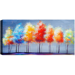 Μοντέρνος Πίνακας 24Mall Δέντρα 50x120 cm