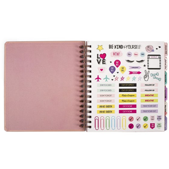 Ημερολόγιο Posh+Pop 2026 12Μ Σπιράλ Black And Bows image 3