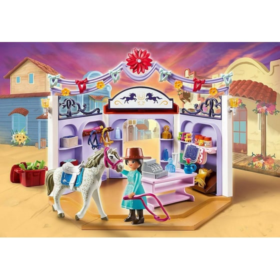 PLAYMOBIL® DreamWorks Spirit Untamed: Κατάστημα Ιππασίας στο Miradero (70695) image 3