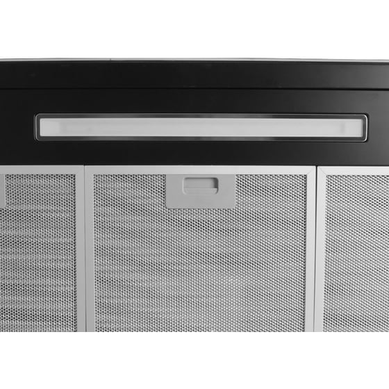 LEXICAL LRH-9560-2 90 cm Μαύρο Καμινάδα - Τζάκι Απορροφητήρας image 4