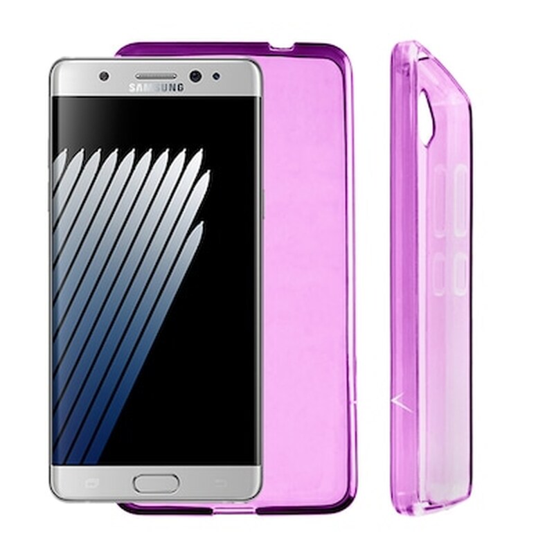 Θήκη Samsung Galaxy Note 7 - Volte-Tel Air Slimcolor - Διάφανο Ροζ