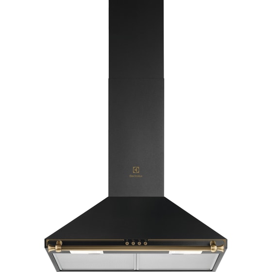 ELECTROLUX EFC226R 60 cm Μαύρο Απορροφητήρας Καμινάδα - Τζάκι image 0