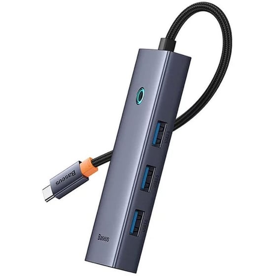 Baseus UltraJoy USB Hub 4 σε 1 USB-C - Ανθρακί image 2