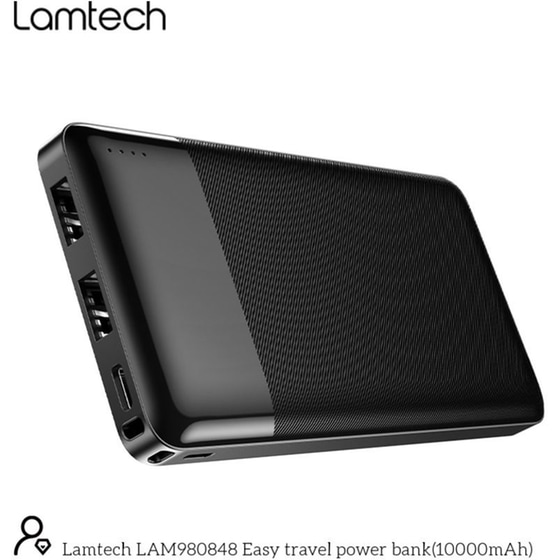 Powerbank Lamtech LAM980848 10.000 mAh - Black image 4