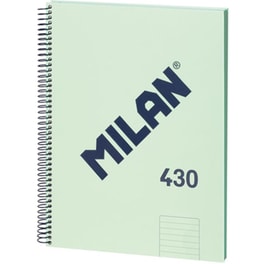 Τετράδιο Σπιράλ MILAN Α4 Πράσινο