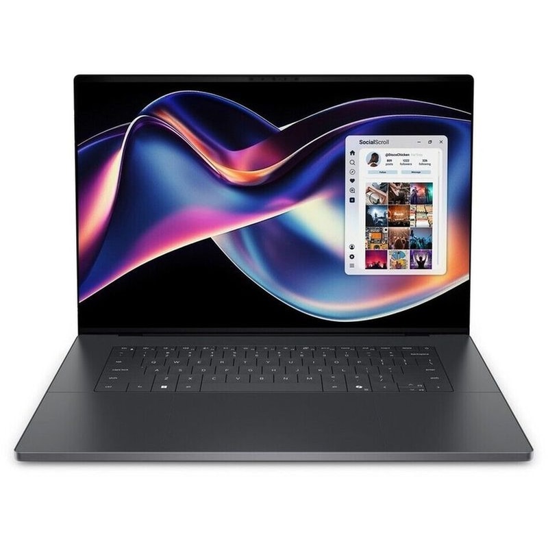 Dell XPS 16 DA16260 16 3.2K OLED (Intel Core Ultra X7-358H/32 GB/2TB SSD/Arc Graphics/Win11Pro) Laptop
