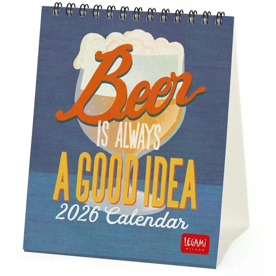Ημερολόγιο Γραφείου Legami 2026 Beer image 0