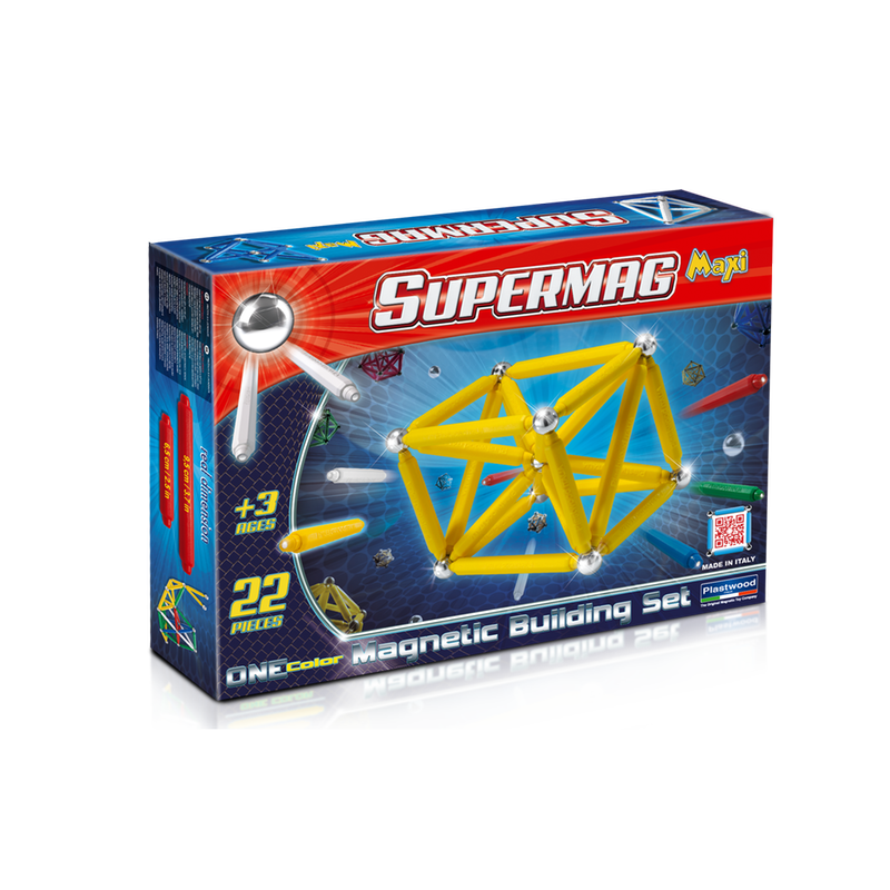 Μαγνητικές Κατασκευές Supermag Maxi One Colour 22