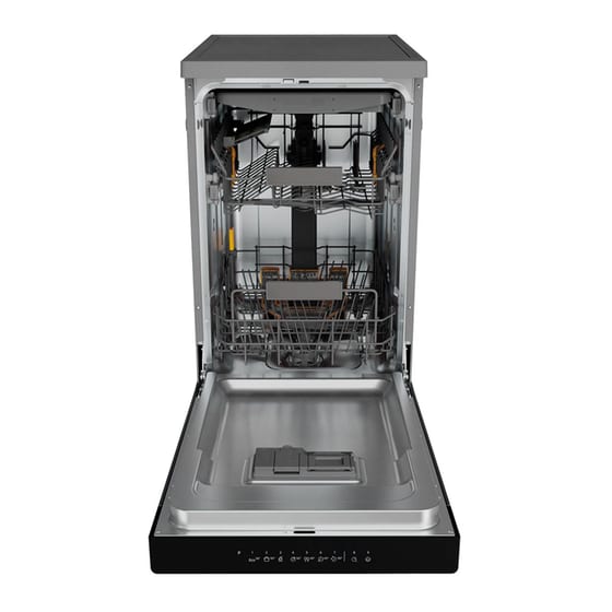 WHIRLPOOL WH6FC11BS7A0X για 11 Σερβίτσια Inox Πλυντήριο Πιάτων image 2