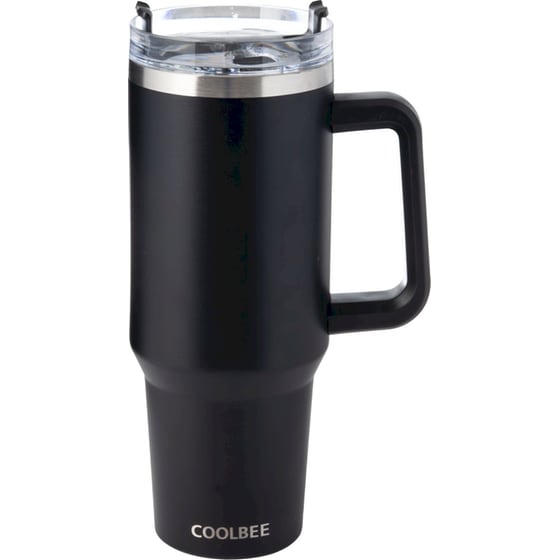 Θερμός Handled Tumbler Coolbee Μαύρο 1200 ml image 0