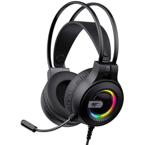 Havit H2040D Gaming Ενσύρματα Ακουστικά 3.5mm/USB - Μαύρα image 0