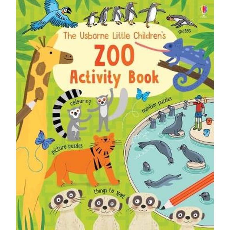 Little Childrens Zoo Activity Book