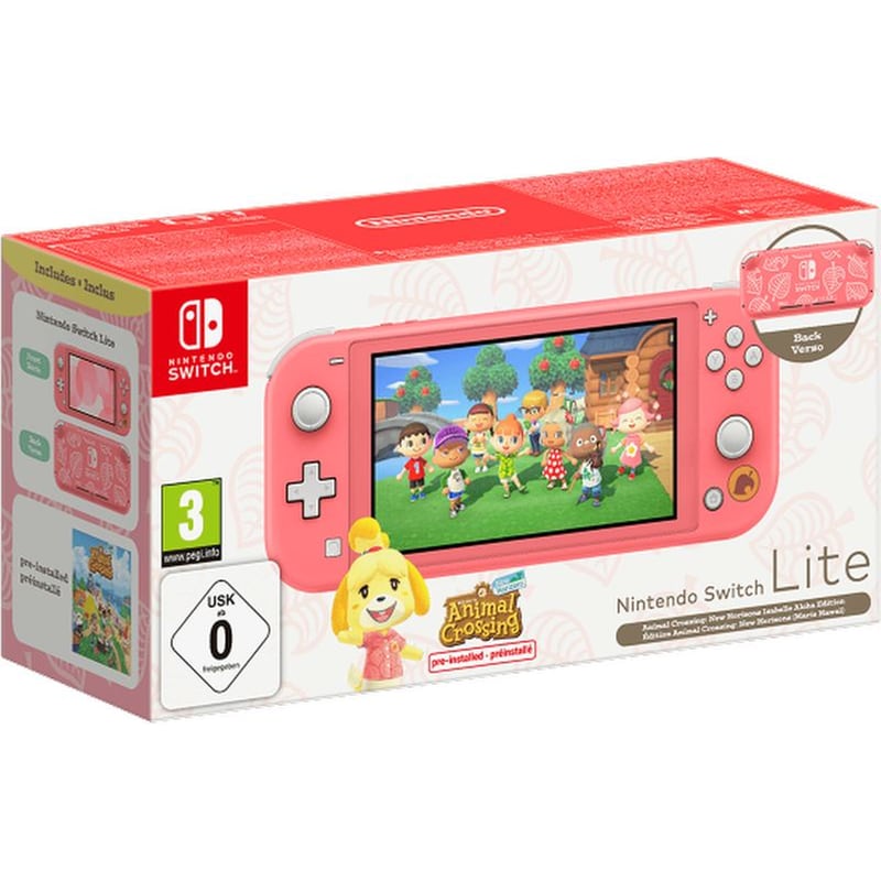 NINTENDO Nintendo Switch Lite Aloha Edition Isabelle - Coral