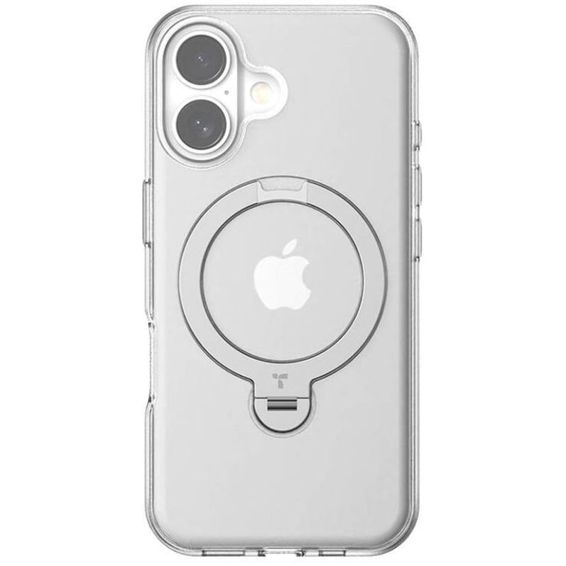 Θήκη Apple iPhone 16 - Torras Ostand Spin - Transparent