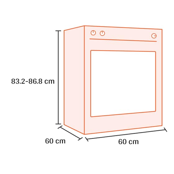 LA GERMANIA AM64C81CCR(GPL) 56 Lt Κίτρινο Κουζίνα Υγραερίου image 2