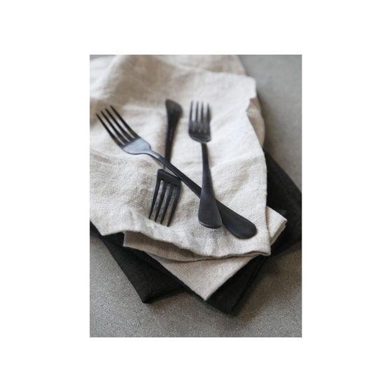 Chic Antique - NORDIQUE Σετ 4 μαχαιροπήρουνα σε χρώμα μάυρο. image 2