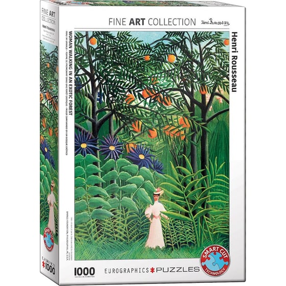 Παζλ Eurographics Henri Rousseau: Woman in an Exotic Forest (1000 Κομμάτια) image 0
