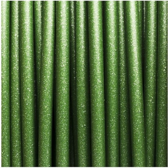 REAL FILAMENTS νήμα 3D εκτυπωτή PLA Sparkle - 0.5kg 2.85mm - Πράσινο image 1
