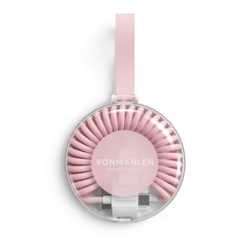 VONMAHLEN Σετ Καλωδίων Vonmählen Allroundo Usb to micro Usb,Usb-C,Lightning 2.4A 0.5m - Pink