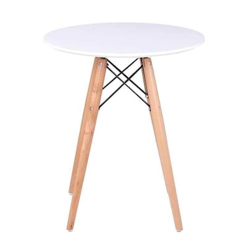 WOODWELL Τραπεζάκι Σαλονιού Woodwell από MDF C10202 60x70cm - Λευκό