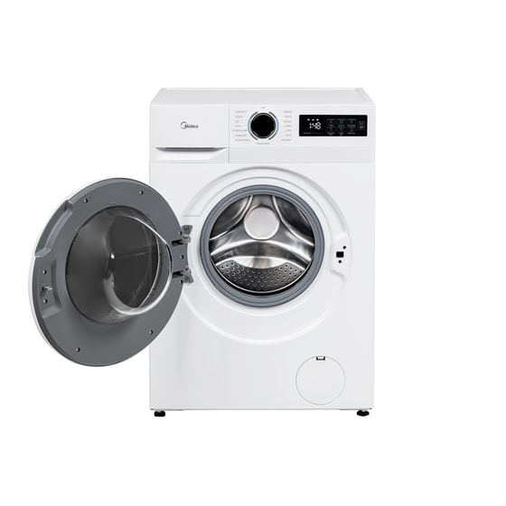 MIDEA MF110W80BA10/W 8 kg 1.400 Στροφές Λευκό Πλυντήριο Ρούχων image 2