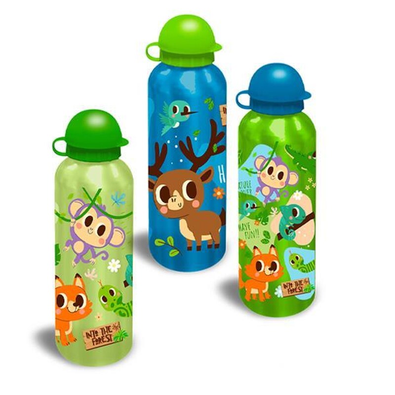 Παγούρι Αλουμινίου Into The Forest 500ml Κοκτέηλ EUROSWAN