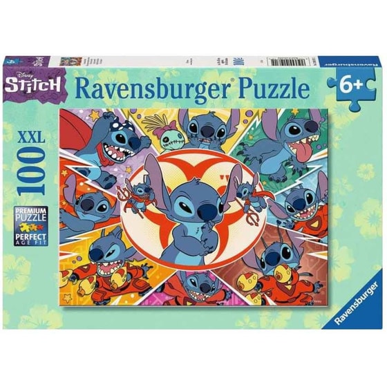 Παιδικό Παζλ XXL Ravensburger Disney Stitch (100 Κομμάτια) image 0