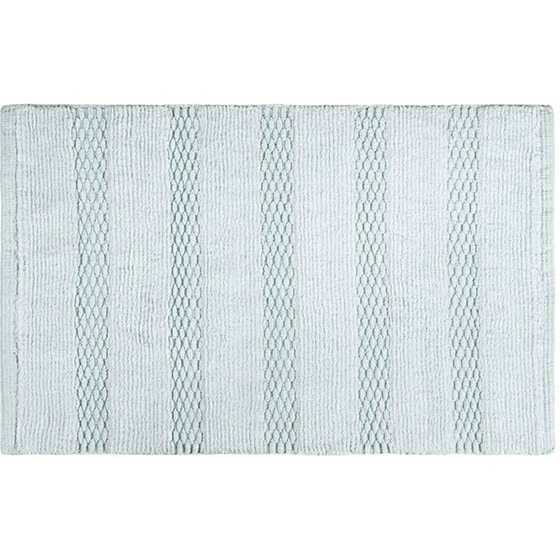 Πατάκι Μπάνιου Guy Laroche Rocco Ορθογώνιο Βαμβακερό 55x85 cm - Γαλάζιο image 0