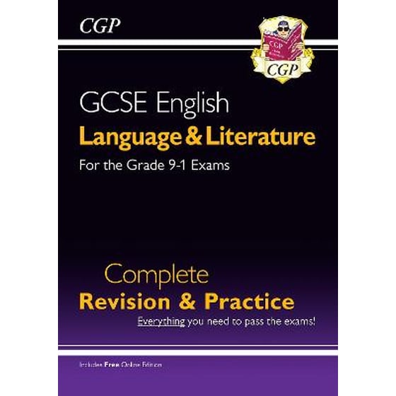 GCSE English Language and Literature Complete Revision & Practice (with Online Edition) image 0